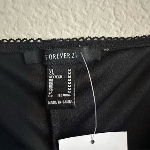 Y2K Forever 21 Juniors Mesh Printed Cami  Bodycon Dress Size M Butterfly Print - Picture 13 of 14